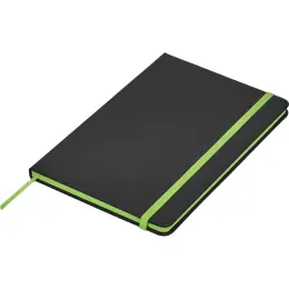 Altitude Sigma A5 Hard Cover Notebook Lime Green